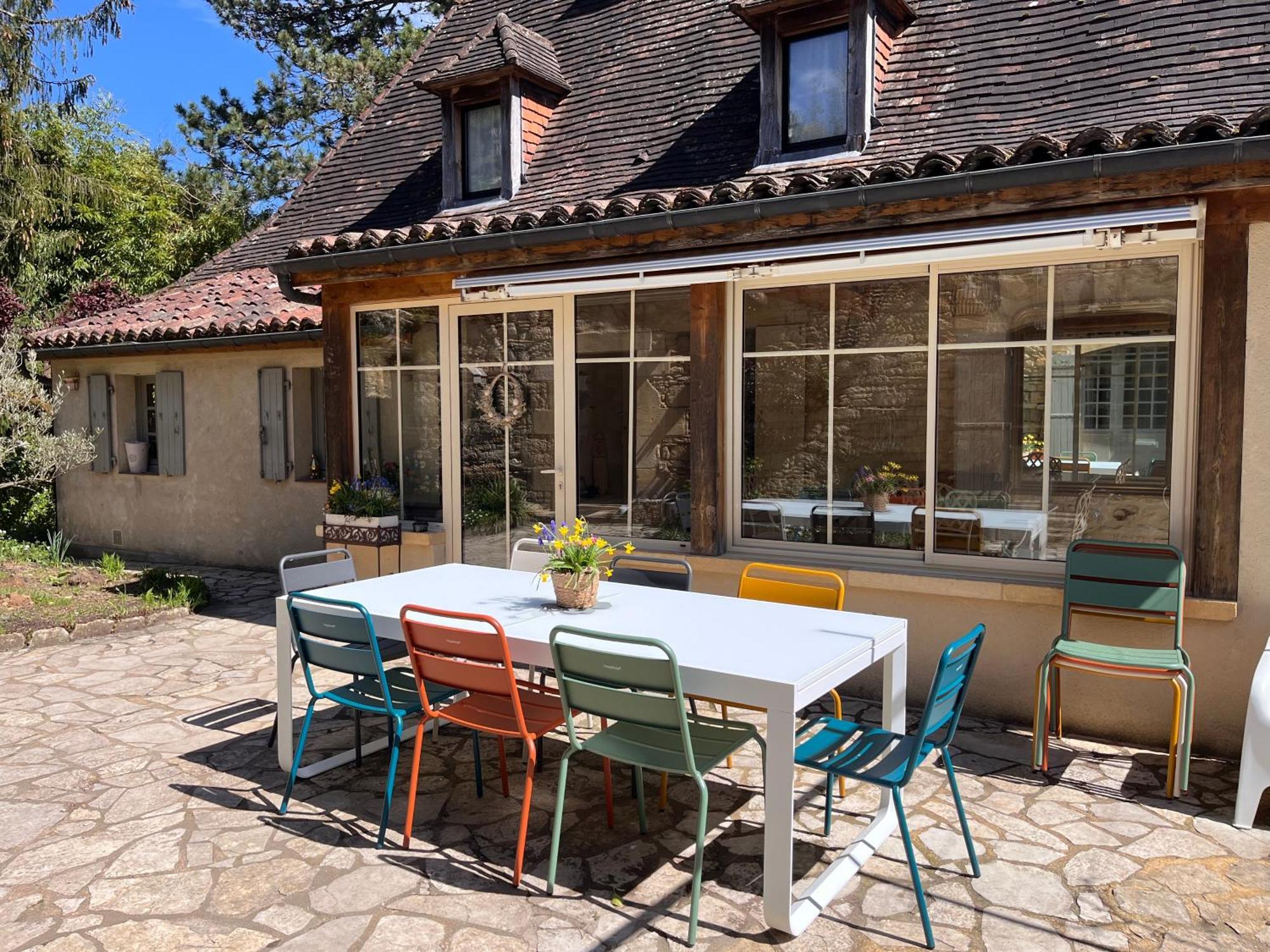 Vue Magique A Castelnaud Vila Exterior foto