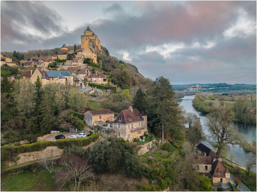 Vue Magique A Castelnaud Vila Exterior foto